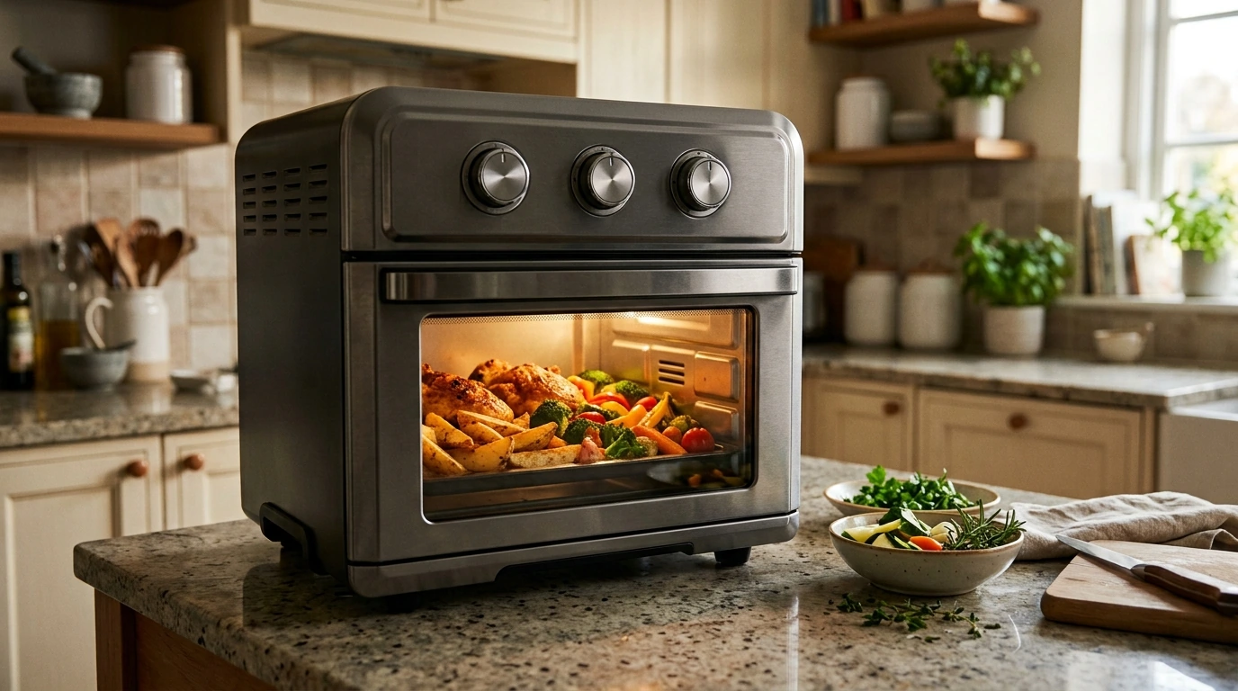 12L Air Fryer with Viewing Window for Family Meals