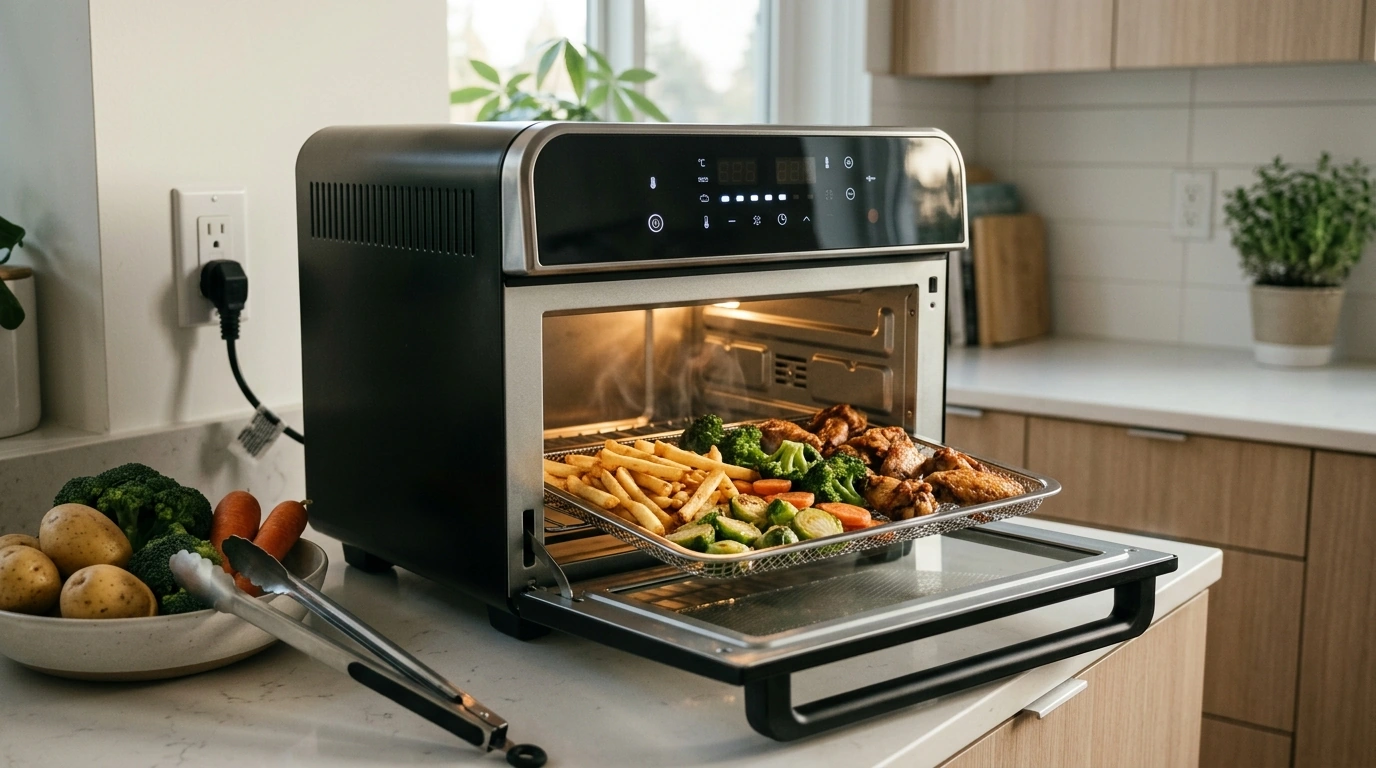 220V Smart Air Fryer Oven Guide: Crispy, Fast Meals