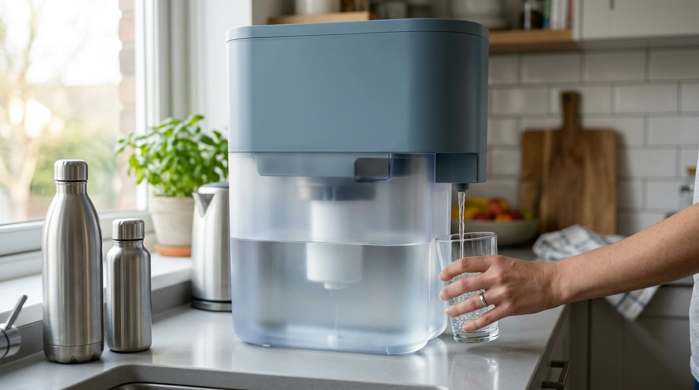 7.13-Gallon PVC-Reducing Water Purifier for Home Use