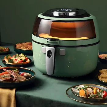 6.5L Smoke-Free Air Fryer for Fast, Crispy Meals