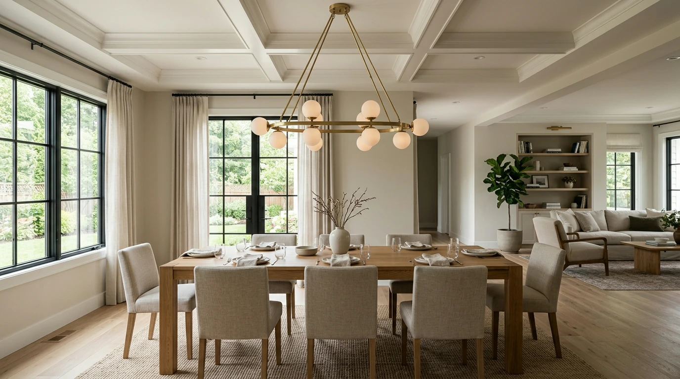 How to Choose the Right Chandelier: Size, Height & Light