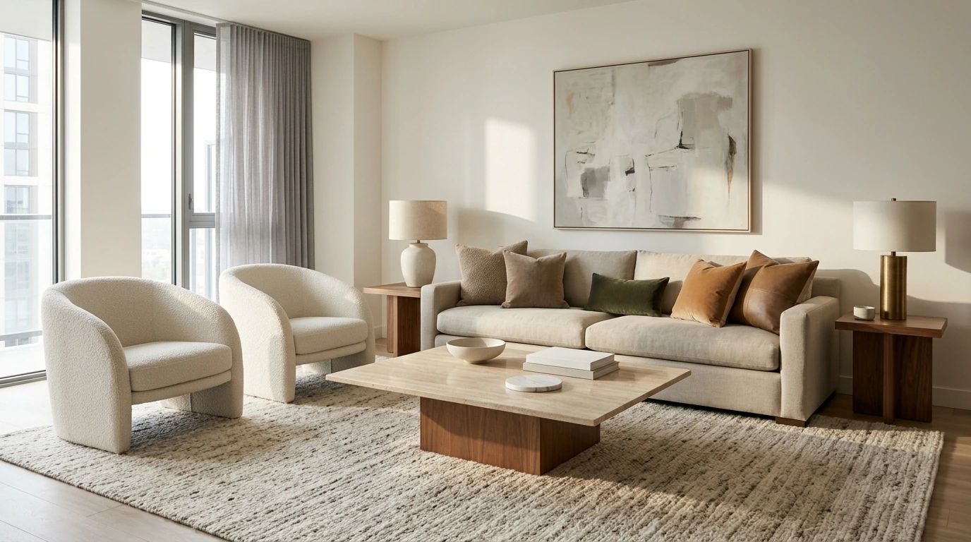 Create a Luxury Living Room with Simple Design Tips